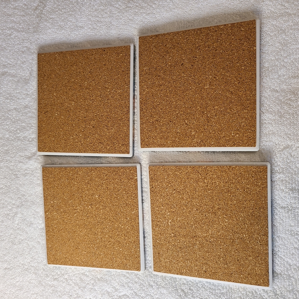 Abstract Mosaic Coasters Set - Picture 9 of 16
